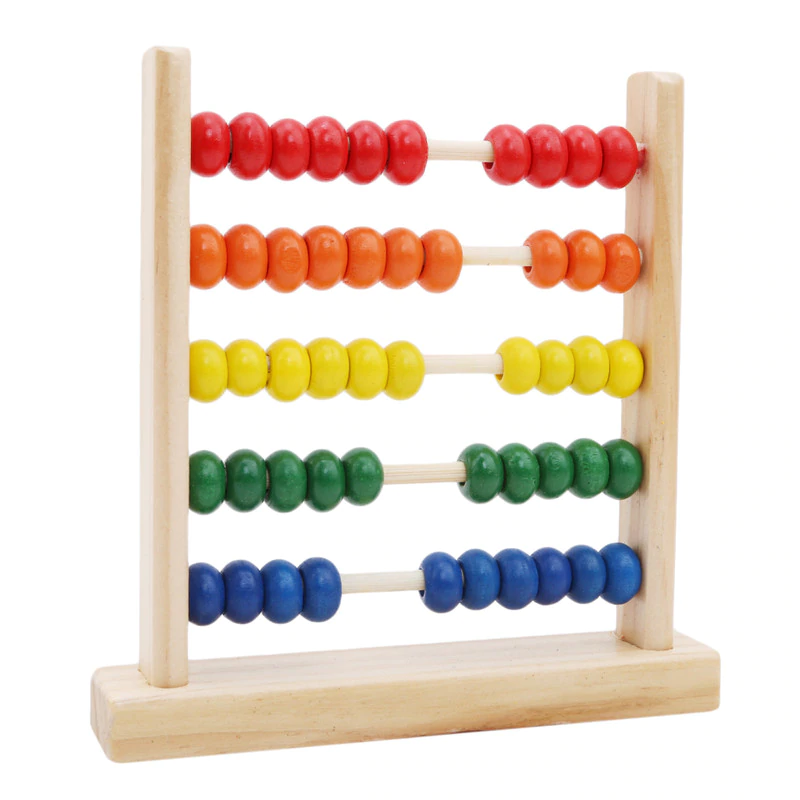 counting wooden toys